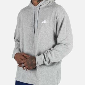 Nike Men's Heather Gray Pullover Hoodie size XL